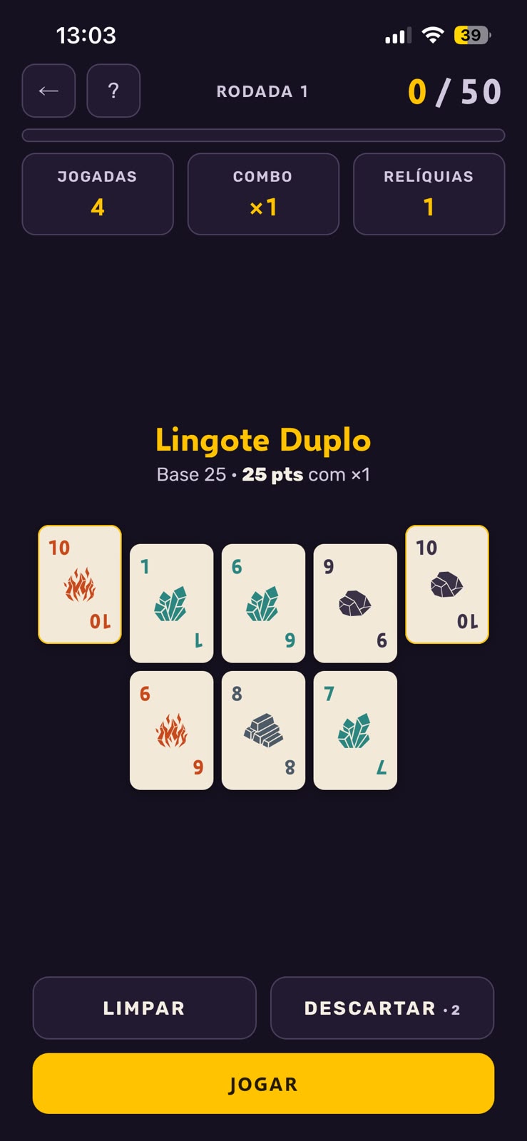 Partida do Combo Forge